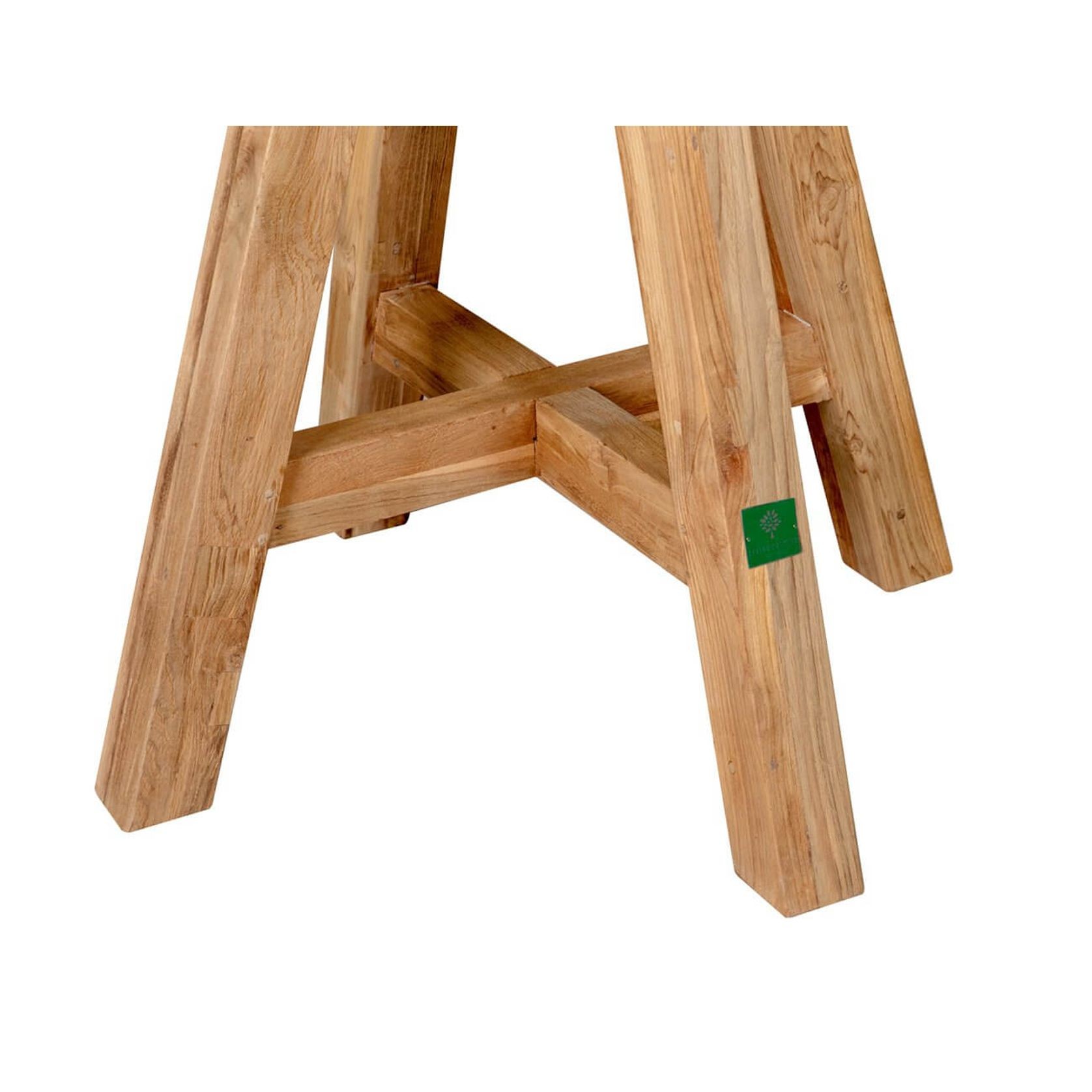 Teak Round Bar Table gallery detail image