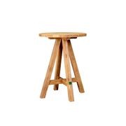 Teak Round Bar Table gallery detail image