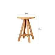 Teak Round Bar Table gallery detail image