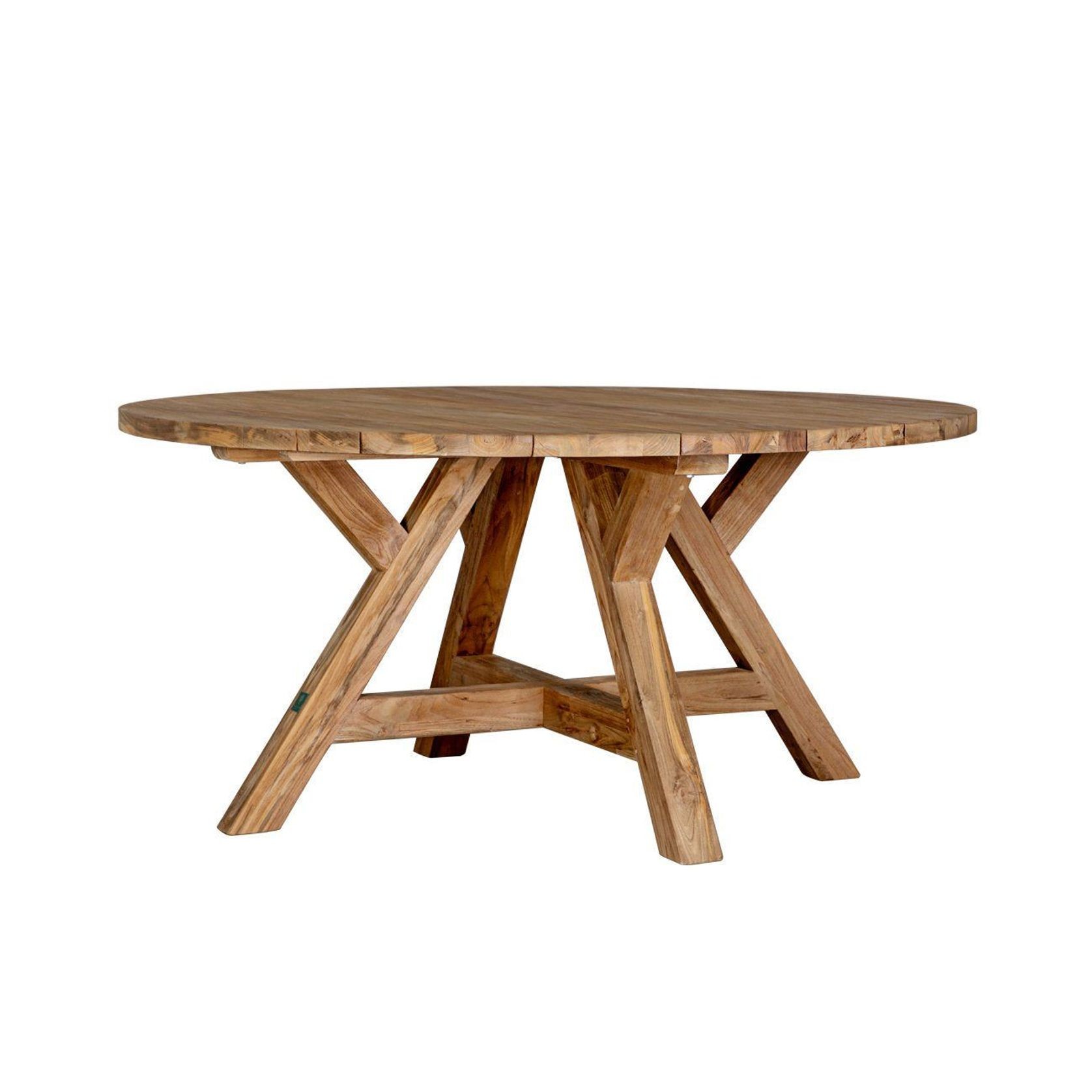 Caturra Teak Round Outdoor Dining Table gallery detail image