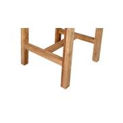 Teak Outdoor Square Bar Leaner Table 75 X 75 X 105cm gallery detail image