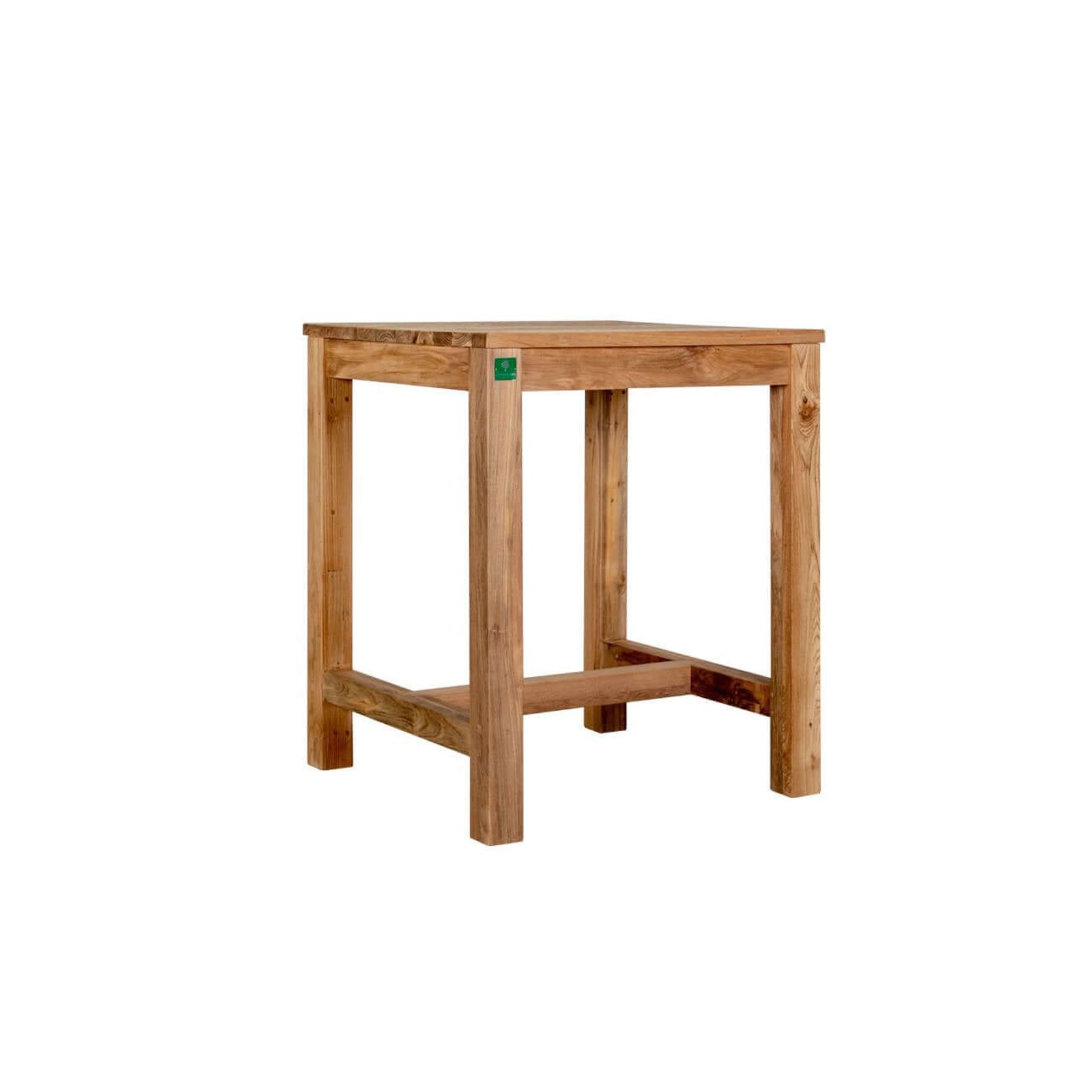 Teak Square Counter Height Table gallery detail image