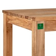 Teak Square Counter Height Table gallery detail image