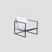 TEKAPO SINGLE SOFA - MARBLE gallery detail image