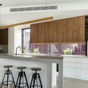 Tenn Up Pendant | American Oak - Black gallery detail image