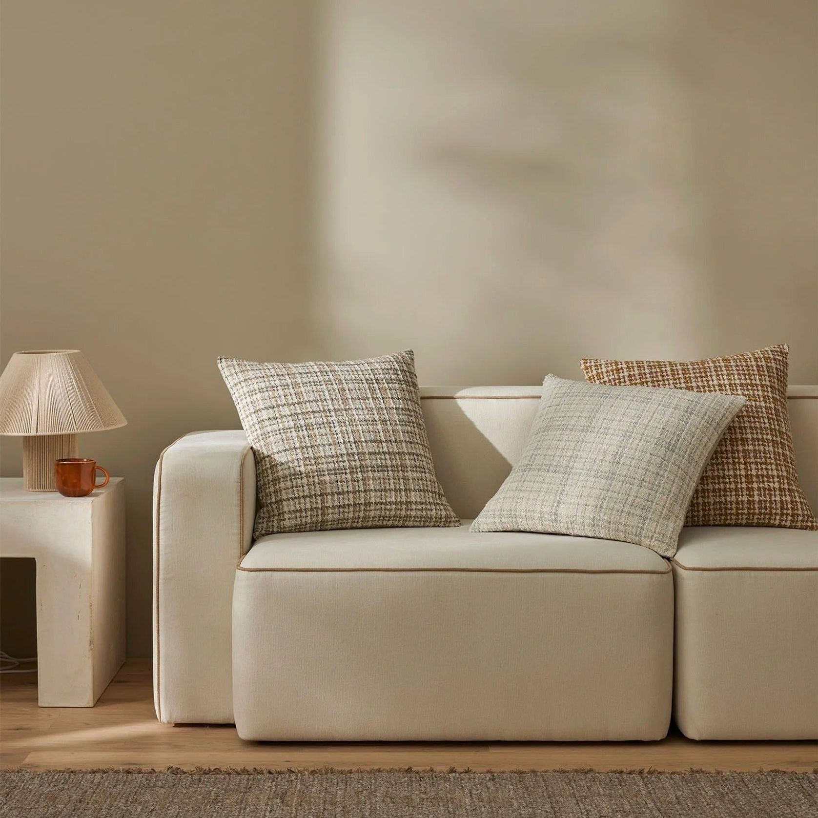 Weave Home Tripoli Cushion -  Terra | 50 x 50cm gallery detail image