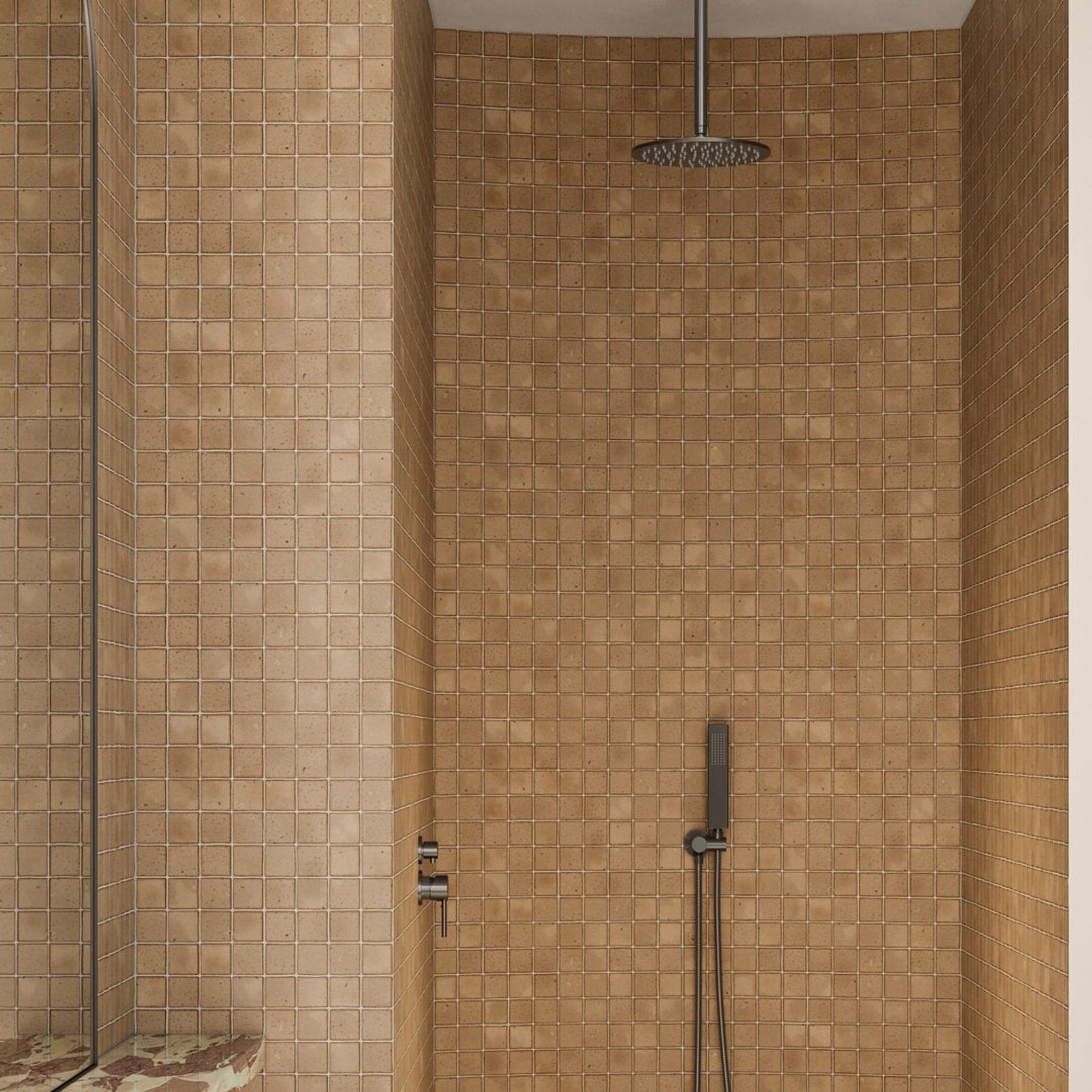 Miyako Handmade Square Mosaic Tile gallery detail image
