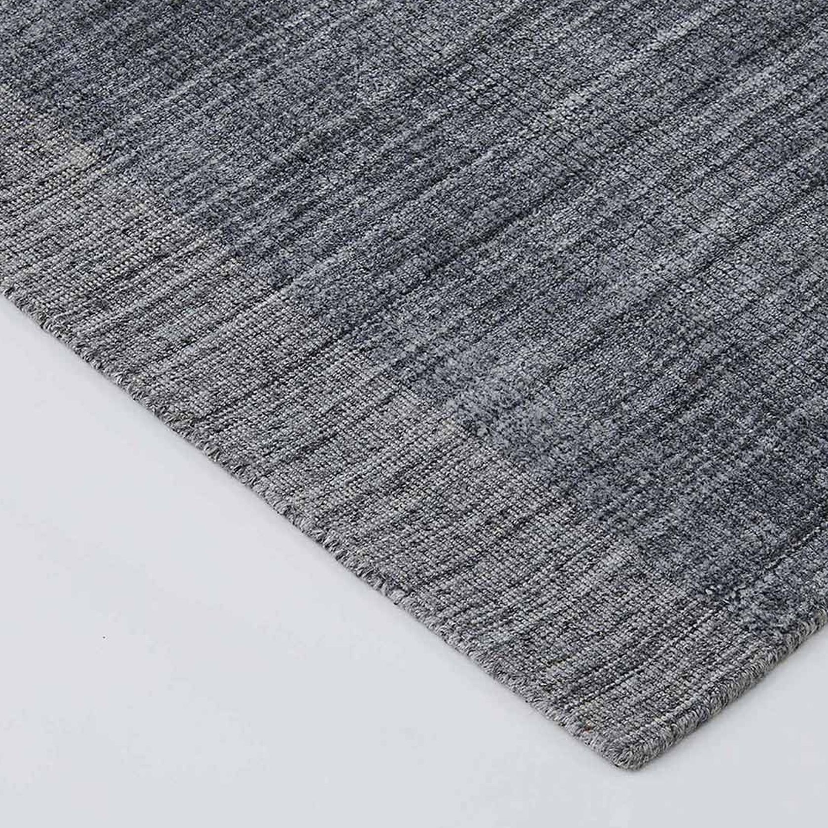Weave Home Travertine Rug - Pewter | Wool Blend Floor Rug | 2m x 3m gallery detail image