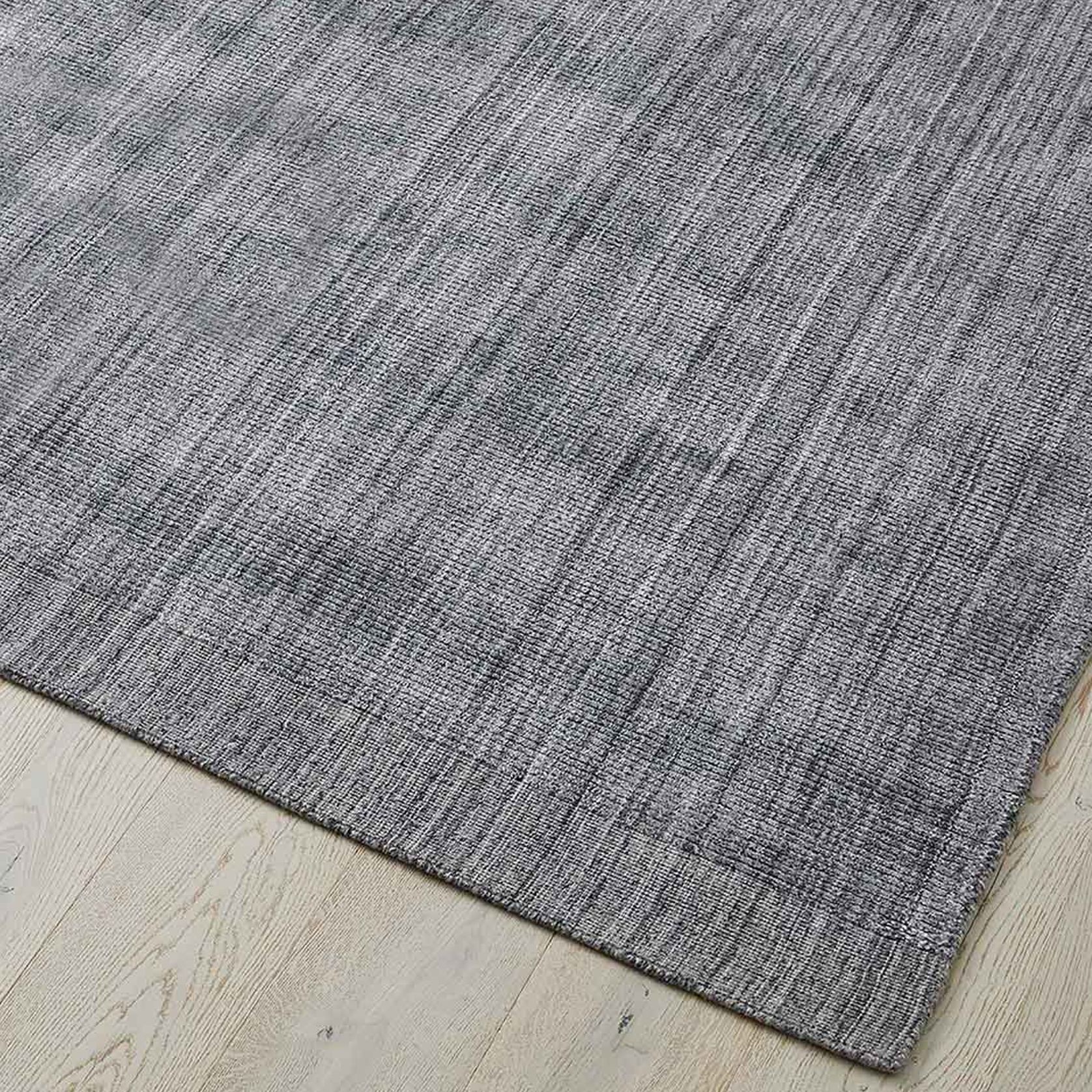 Weave Home Travertine Rug - Pewter | Wool Blend Floor Rug | 2m x 3m gallery detail image