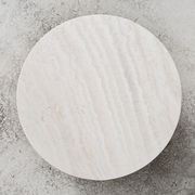 Travertine Side Table / Natural gallery detail image