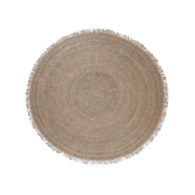 Tribe Home Reef Rug - White | Round gallery detail image
