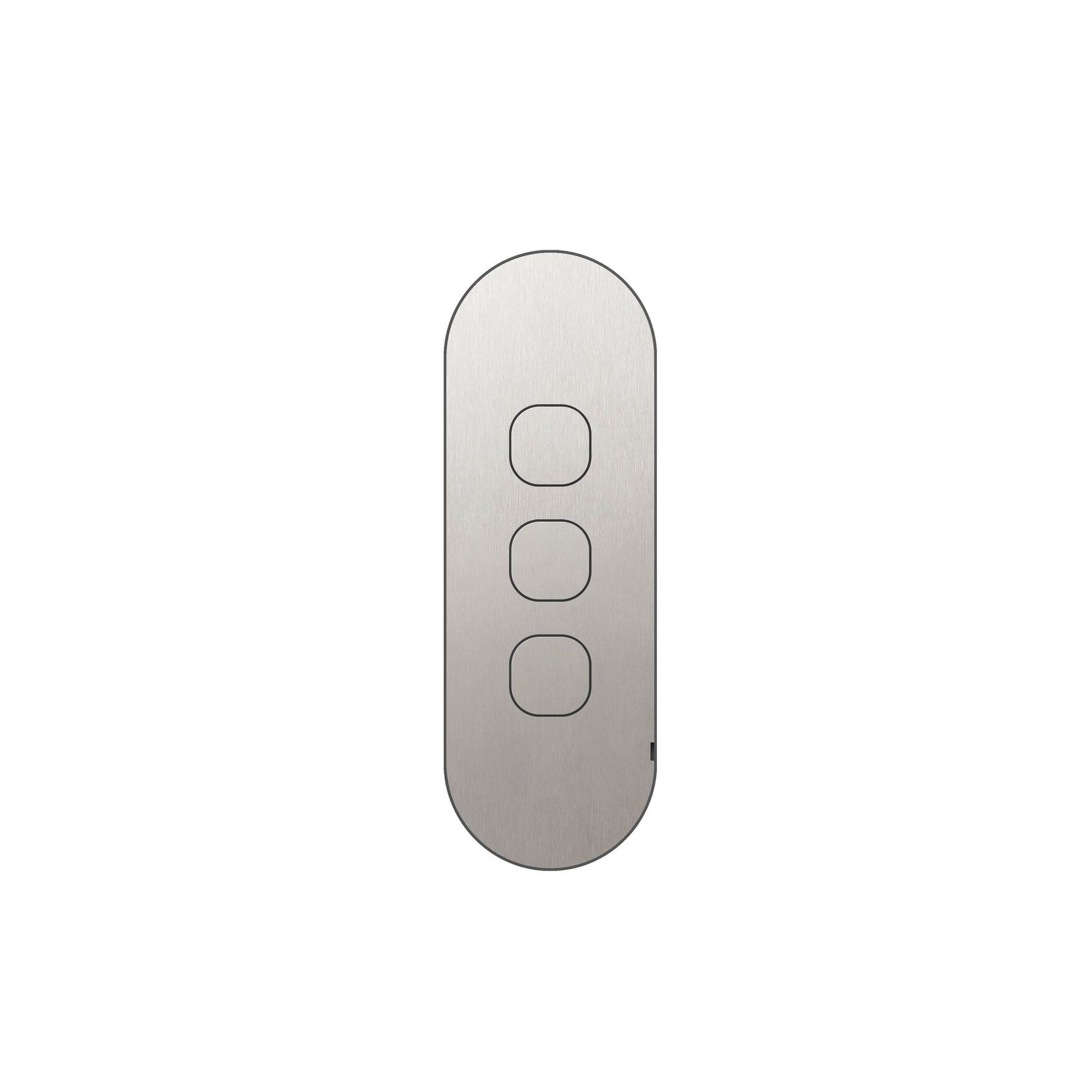 13 Carbon 3 Gang Switch Grid Faceplate gallery detail image