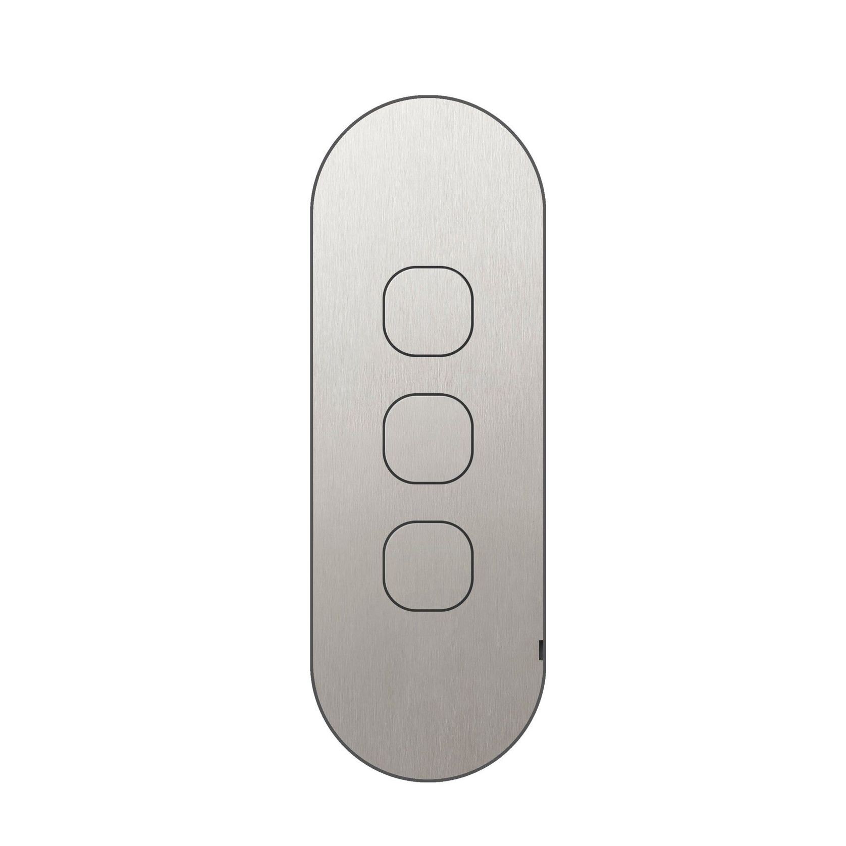 13 Carbon 3 Gang Switch Grid Faceplate gallery detail image