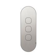 13 Carbon 3 Gang Switch Grid Faceplate gallery detail image