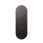 13 Carbon 3 Gang Switch Grid Faceplate gallery detail image