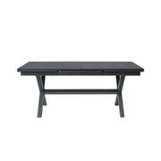 Tuba Outdoor Aluminium Patio Dining Extension Table 180-240 X 100cm gallery detail image