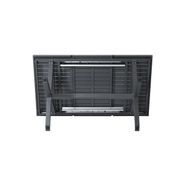 Tuba Outdoor Aluminium Patio Dining Extension Table 180-240 X 100cm gallery detail image