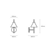 Totana Clay Wall Lamp gallery detail image