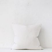 Tweed Cushion / Feather Inner / Putty gallery detail image