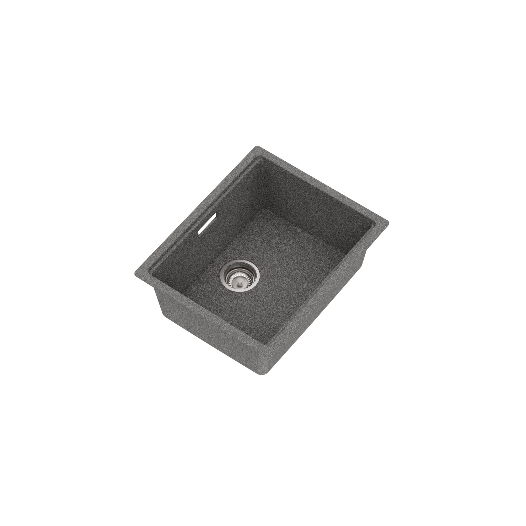 Una Composite 50 Single Sink Matt Grey gallery detail image