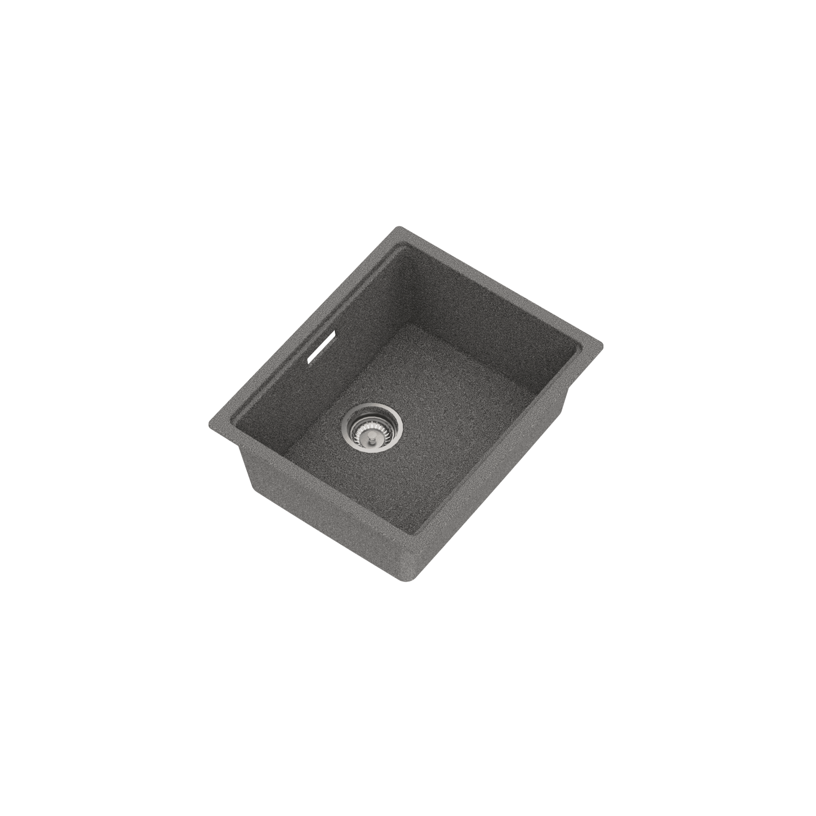 Una Composite 50 Single Sink Matt Grey gallery detail image