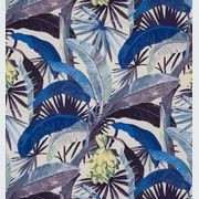 Tropicalia Porcelain Blue with Grey Backing gallery detail image