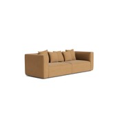 Block 3 Seater Sofa - Fossil Fawn gallery detail image