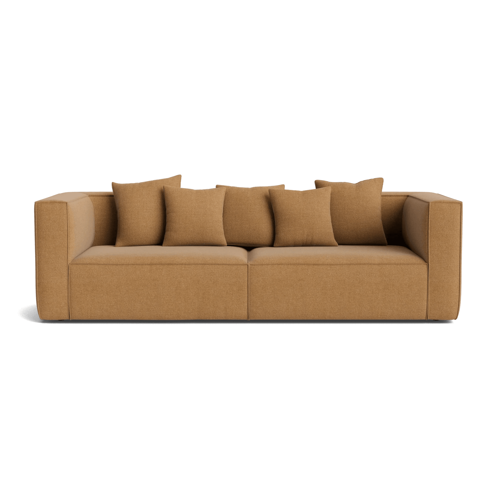 Block 3 Seater Sofa - Fossil Fawn gallery detail image
