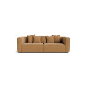 Block 3 Seater Sofa - Fossil Fawn gallery detail image