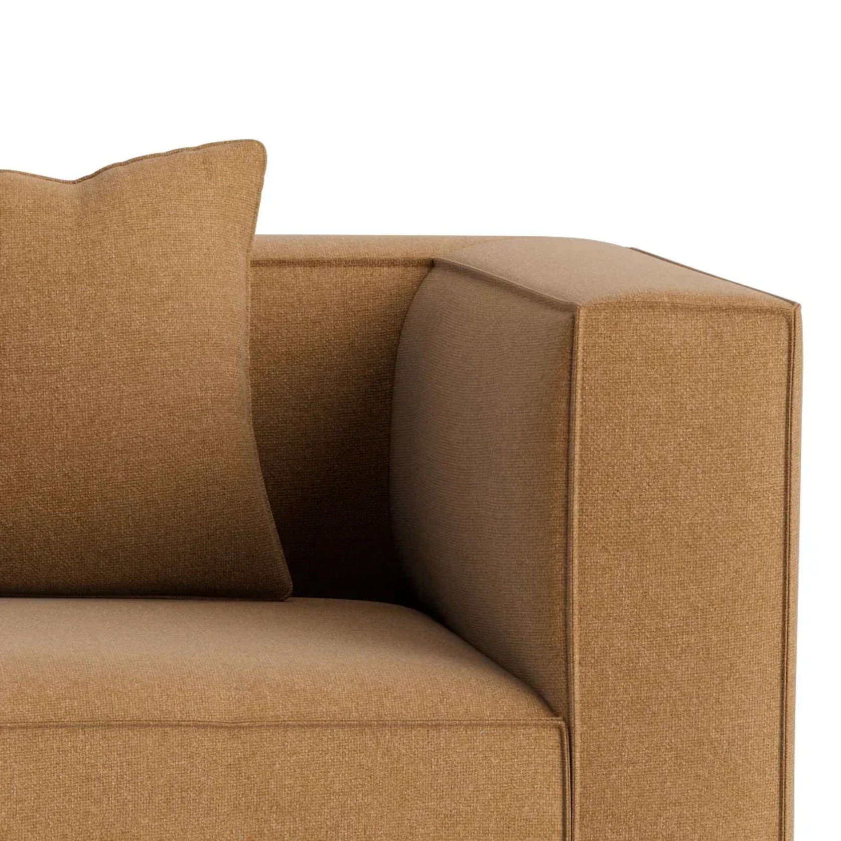 Block 3 Seater Sofa - Fossil Fawn gallery detail image