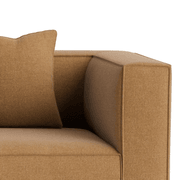 Block 3 Seater Sofa - Fossil Fawn gallery detail image