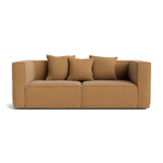 Block 2 Seater Sofa - Fossil Fawn gallery detail image