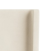 Snug Queen Bed Head - Corduroy Off White gallery detail image