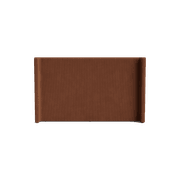 Snug Queen Bed Head - Corduroy Cocoa gallery detail image