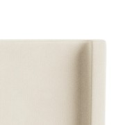 Snug King Bed Head - Corduroy Off White gallery detail image