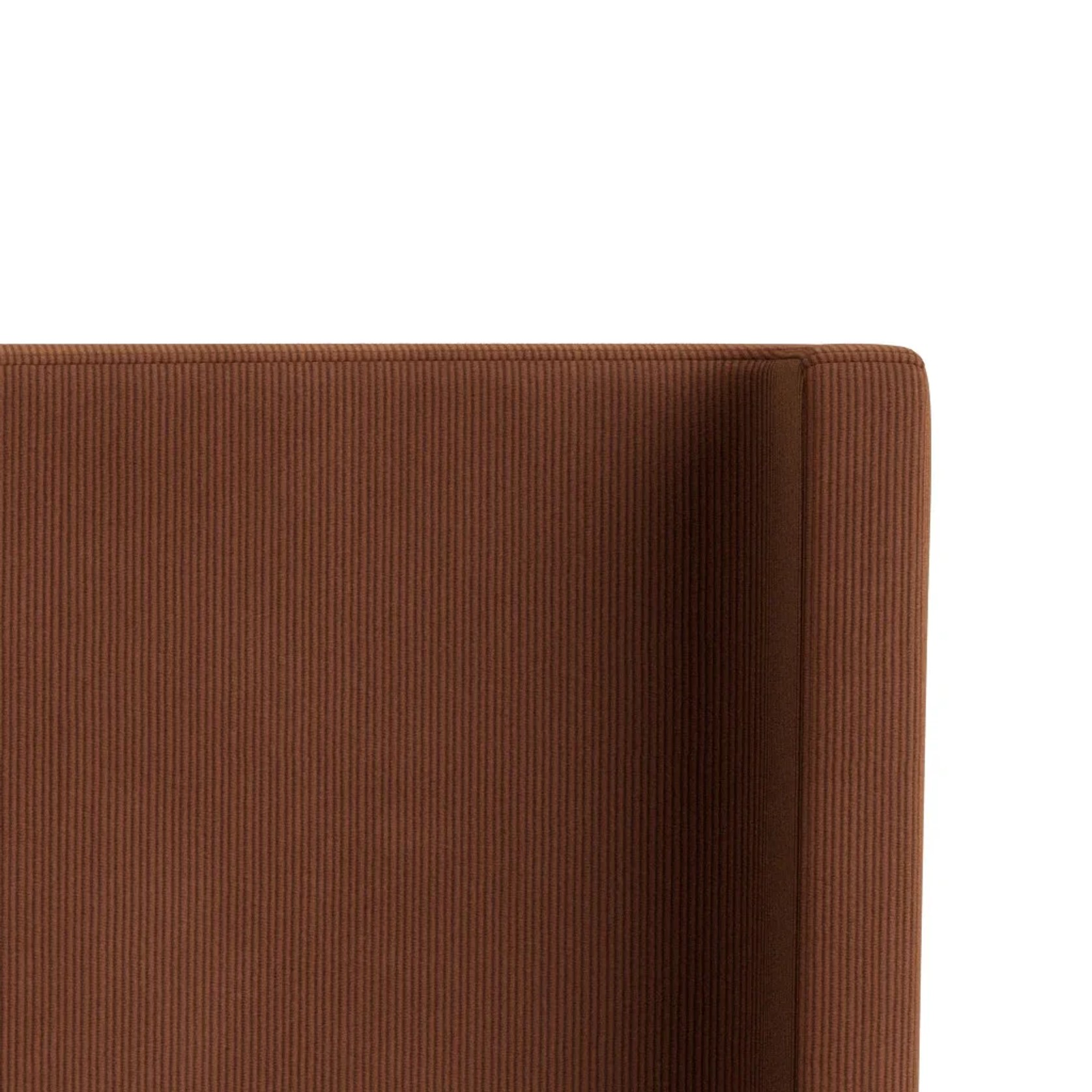 Snug King Bed Head - Corduroy Cocoa gallery detail image