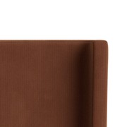 Snug King Bed Head - Corduroy Cocoa gallery detail image