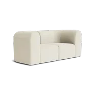 Berg 2 Seater Sofa - Copenhagen Grey gallery detail image