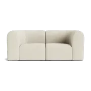 Berg 2 Seater Sofa - Copenhagen Grey gallery detail image