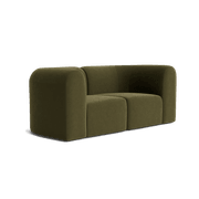 Berg 2 Seater Sofa - Eden Leaf gallery detail image
