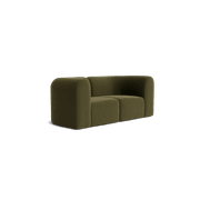 Berg 2 Seater Sofa - Eden Leaf gallery detail image