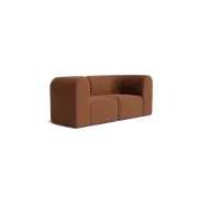 Berg 2 Seater Sofa - Corduroy Cocoa gallery detail image