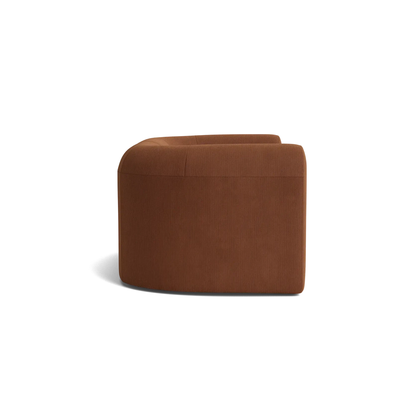 Berg 2 Seater Sofa - Corduroy Cocoa gallery detail image