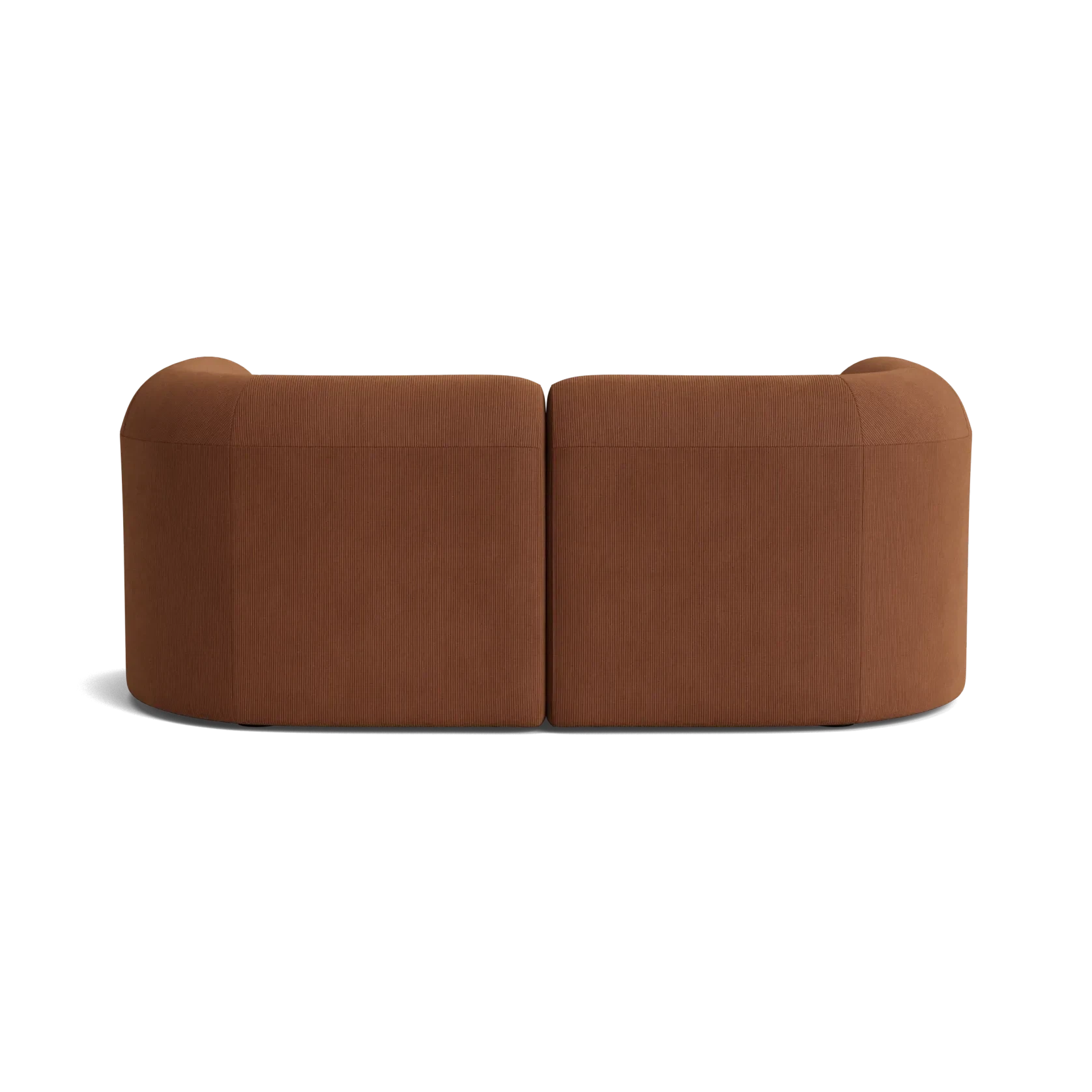 Berg 2 Seater Sofa - Corduroy Cocoa gallery detail image