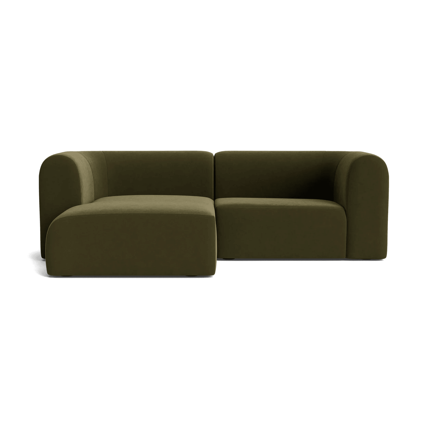 Berg 3 Seater LHF Chaise Sofa - Eden Leaf gallery detail image