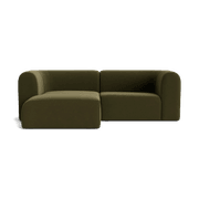 Berg 3 Seater LHF Chaise Sofa - Eden Leaf gallery detail image
