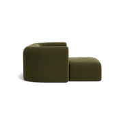 Berg 3 Seater LHF Chaise Sofa - Eden Leaf gallery detail image