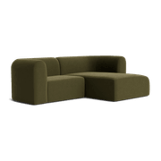 Berg 3 Seater RHF Chaise Sofa - Eden Leaf gallery detail image