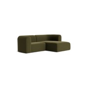 Berg 3 Seater RHF Chaise Sofa - Eden Leaf gallery detail image