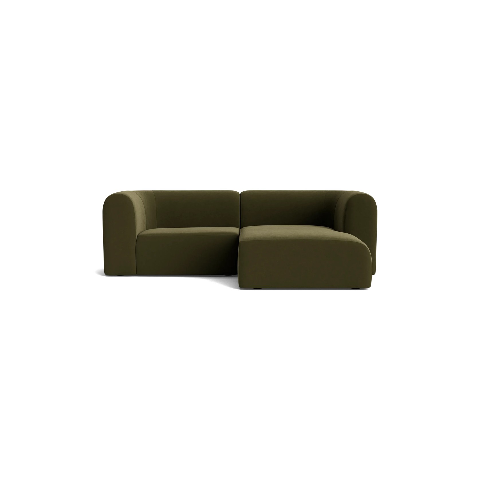 Berg 3 Seater RHF Chaise Sofa - Eden Leaf gallery detail image